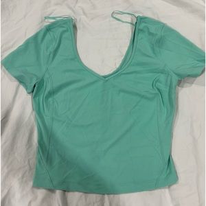 Cropped LuLu Lemon Align Tee Size 6